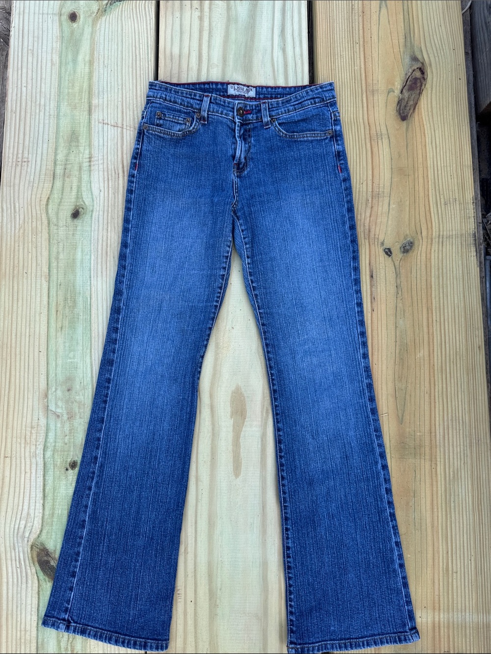 U.S. Polo Assn. Medium Blue Flare Jeans